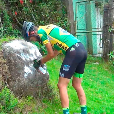 Foto do José Ilson iniciando tratamento com Profissional que mora na Austrália